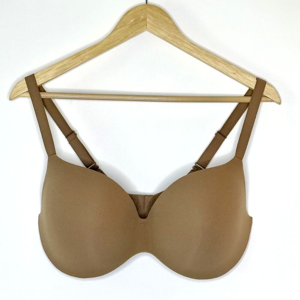 AUDEN Women's 36DD Bra - Brown Lightly Lined Padded Full Coverage Nursing Bra